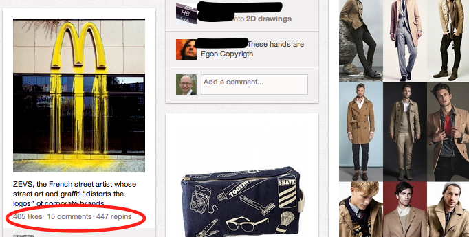 Manche Bilder verbreiten sich auf Pinterest rasant