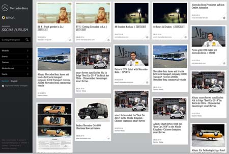 Social Publish von Mercedes Benz: Hochgelobt, aber Probleme mit Mehrfachpostings