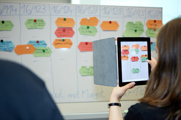 Wir freuen uns schon auf den spannenden Moment der Sessionplanung, hier beim #cosca13. Foto: eBusiness-Lotse